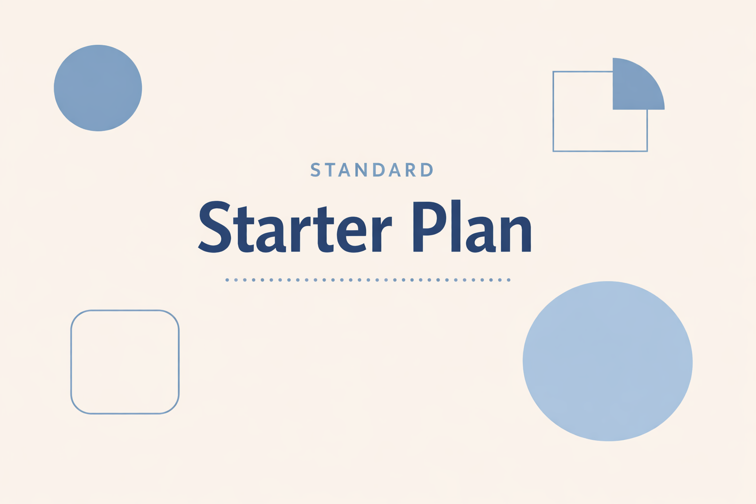 Starter Plan